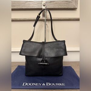 Dooney & Bourke Black Leather Shoulder Bag